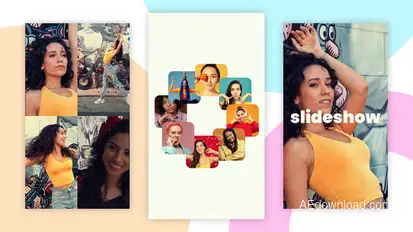 Typography Slideshow Openers template preview