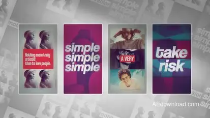 Vertical Typography Reels Product Promo template preview