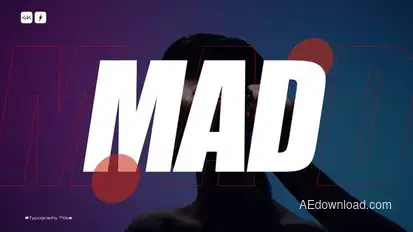 Typography Titles | After Effects Titles template preview