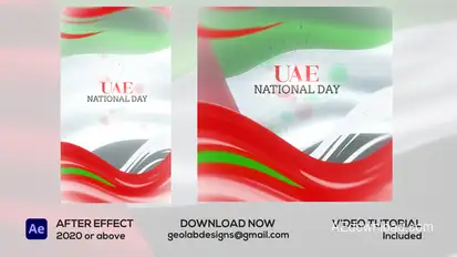 UAE National Day Openers template preview