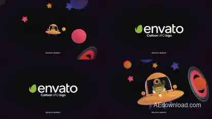 UFO Logo Logo Stings template preview