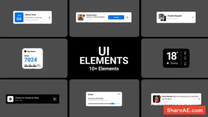 UI Elements broadcast-packages template preview