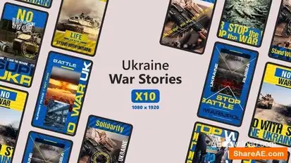 Ukraine War Stories Openers template preview