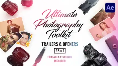 Ultimate Photography Toolkit Trailers & Openers Video Displays template preview