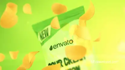 Ultimate Snacks Commercial Product Promo template preview