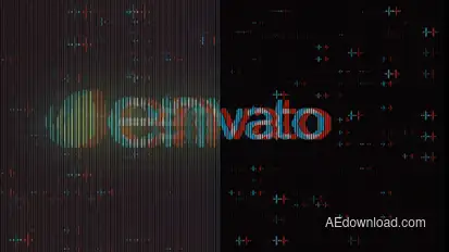 Ultra Fast Quick Glitch Logo Pack Logo Stings template preview