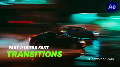 Ultra Fast Transitions Elements template preview