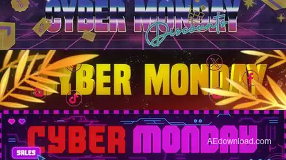 UltraWide Cyber Monday Pack Product Promo template preview