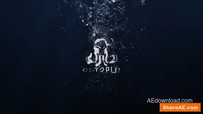 Underwater Logo Reveal Logo Stings template preview