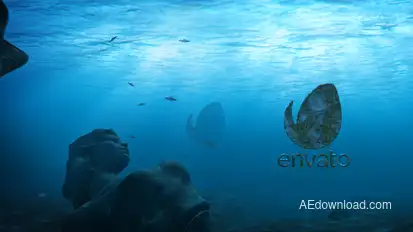 Underwater Logo Reveal | Aquaman Style Logo Stings template preview