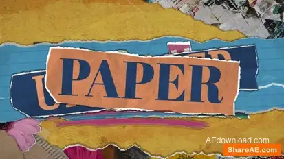 Unfolded Paper Opener Openers template preview