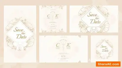 Union Wedding Invitation Intro Openers template preview