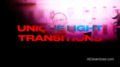 Unique Light Transitions Elements template preview