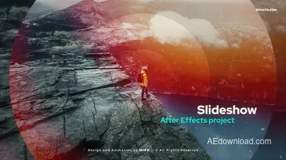 Unique Slideshow Video Displays template preview