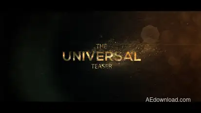 Universal Cinematic Teaser Openers template preview