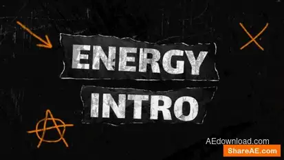 Unreal Energy Intro Openers template preview