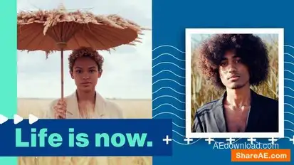 Upbeat Slideshow Openers template preview