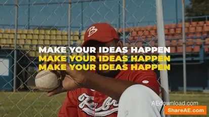 Upbeat Stomp Promo Openers template preview