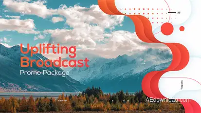 Uplifting Broadcast Promo Package broadcast-packages template preview