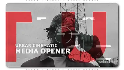Urban Cinematic Media Opener Openers template preview