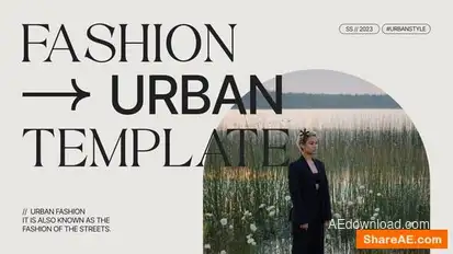 Urban Fashion Intro Openers template preview