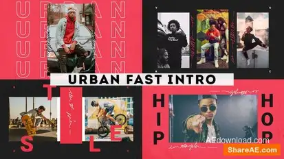 Urban Fast Intro Openers template preview