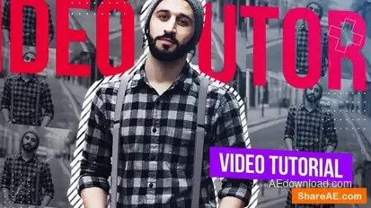 Urban Freeze Frame Openers template preview