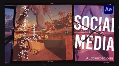 Urban Freeze Frame Logo Reveal Logo Stings template preview