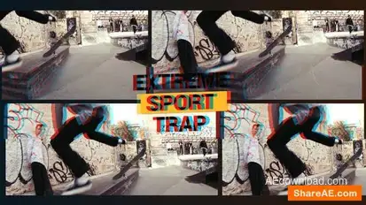 Urban Glitch Opener Openers template preview