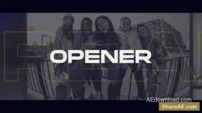 Urban Hip Hop Intro Openers template preview