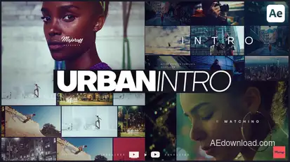 Urban Intro Openers template preview