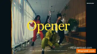 Urban Opener Openers template preview