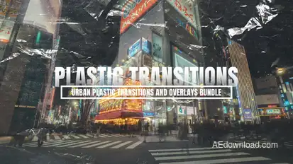 Urban Plastic Transitions And Overlays Bundle Elements template preview