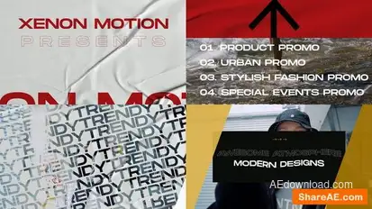 Urban Promo Openers template preview