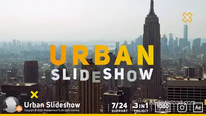 Urban Slideshow Openers template preview