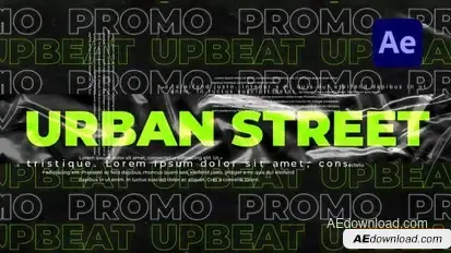 Urban Street Slideshow Openers template preview