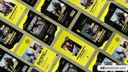 Urban Streetwear Instagram Stories Product Promo template preview