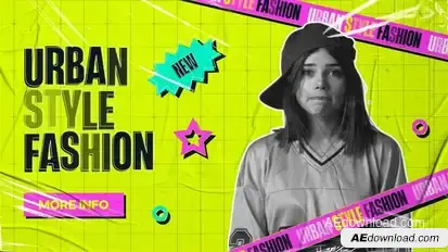 Urban Style Intro Openers template preview