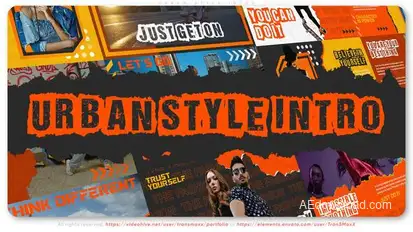 Urban Style Intro Openers template preview