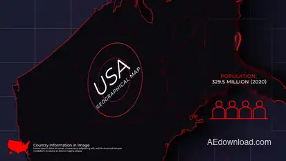 USA Map Promo Product Promo template preview