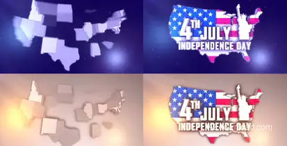 USA Patriotic Logo Openers template preview