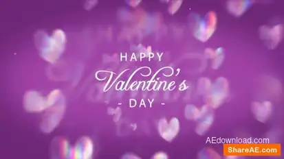 Valentine's Day Logo Stings template preview