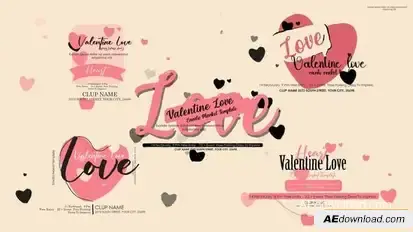 Valentine's Day Invitation Openers template preview