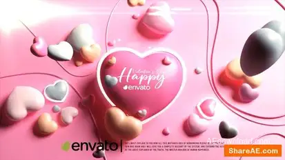 Valentine's Day Logo Logo Stings template preview