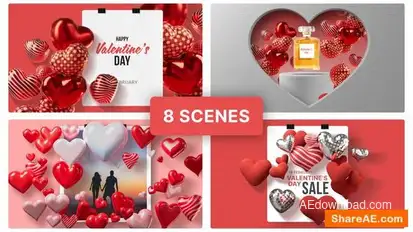 Valentine's Day Openers Openers template preview