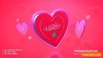 Valentine's wish card/intro Openers template preview