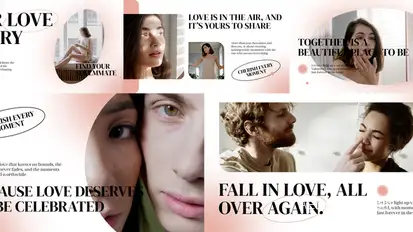 Valentine After Effects Video Displays template preview