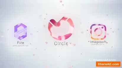 Valentine Day Corporate Logo Logo Stings template preview