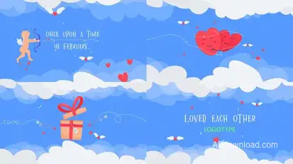 Valentines Day Titles template preview