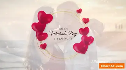 Valentines Day intro Openers template preview